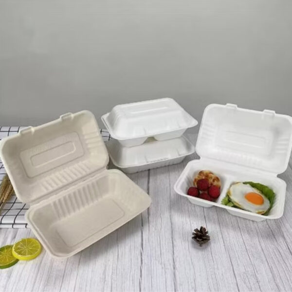 Clamshell Bento tableware