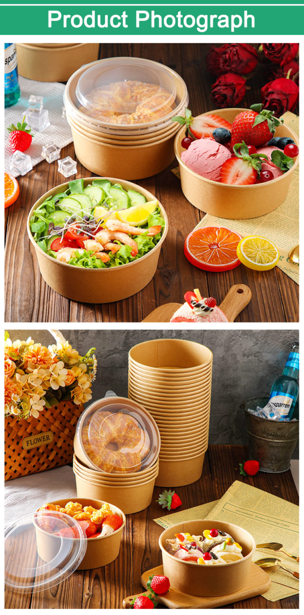Disposable Craft Paper bowls - Image 4