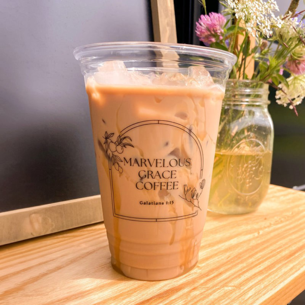Clear Plastic Disposable Plastic Cups For Iced Coffee Bubble Boba Milk Tea Smoothie With Flat Lids Or Dome Lids Custom Logo - Image 6
